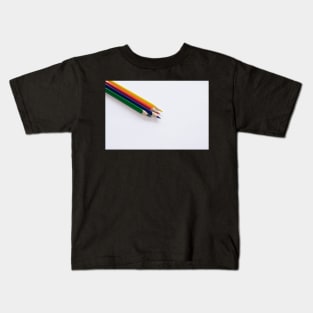 colored pencils Kids T-Shirt